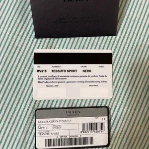 PRADA B10674 NYLON SPORT NERO ギャランティ PRADA B10674 NYLON SPORT NERO ギャランティ - メルカリ